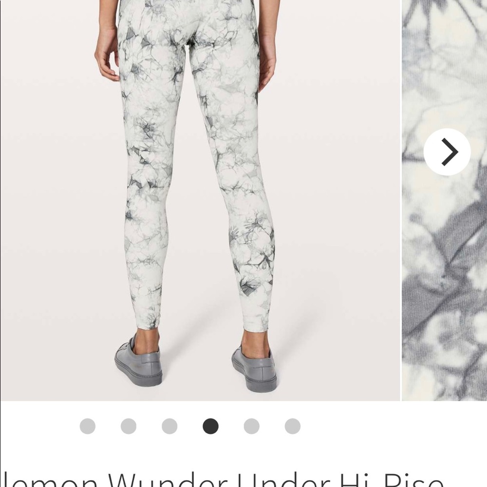 Lululemon Wunder Under Hi-Rise Tight Antique White - Picture 3 of 5